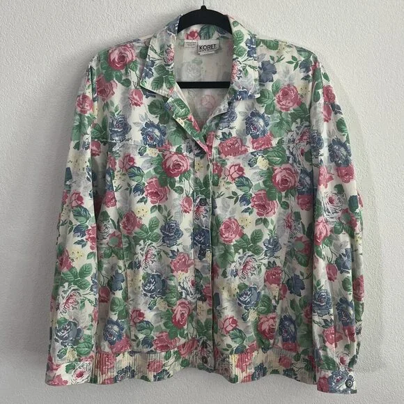 Vintage Koret Floral Jacket - Picture 1 of 4